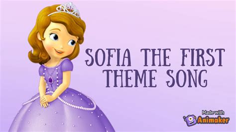 sofia the first songs lyrics|sofia the first main theme.